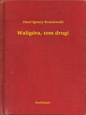 cover image of Waligóra, tom drugi